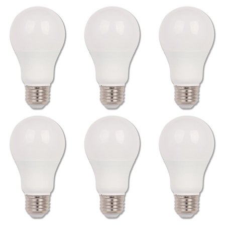 WESTINGHOUSE Bulb LED 9.5W 120V A19 Omni 5000K Day-Light E26 Med Base, 6PK 4514020